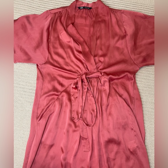 Zara coral pink dress - Picture 5 of 12